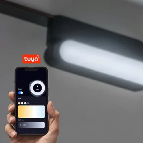 Lampă SMART pe șină Line12V Rabalux, LED 4W, 180 lumeni, control TUYA Smart, design modern