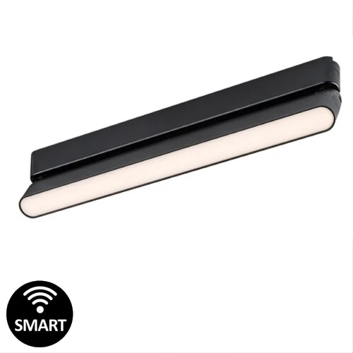 Lampă SMART pe șină Line18V Rabalux, LED 13W, 450 lumeni, control TUYA Smart, 3 lumini reglabile